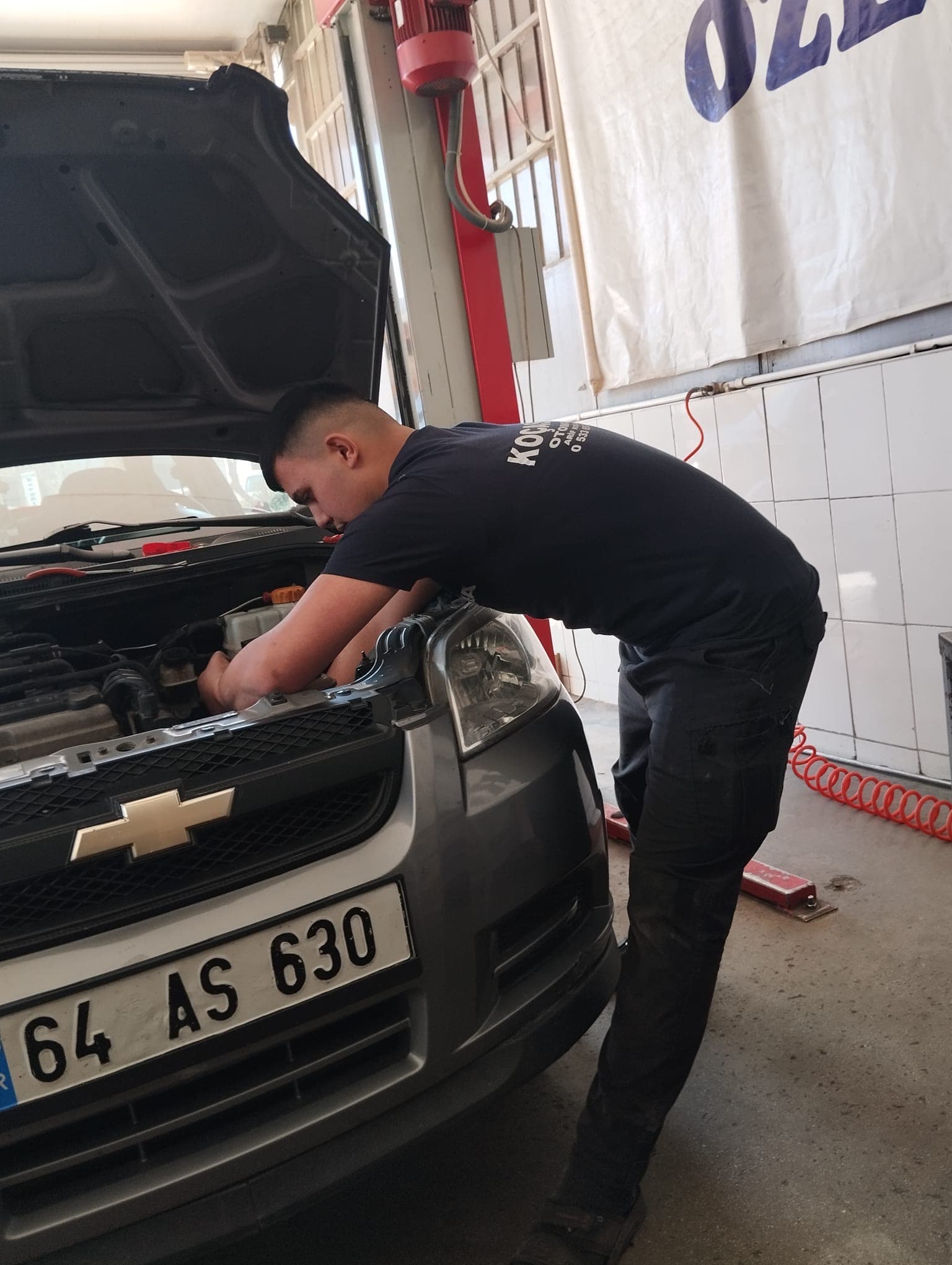 Motor onarım işlemi